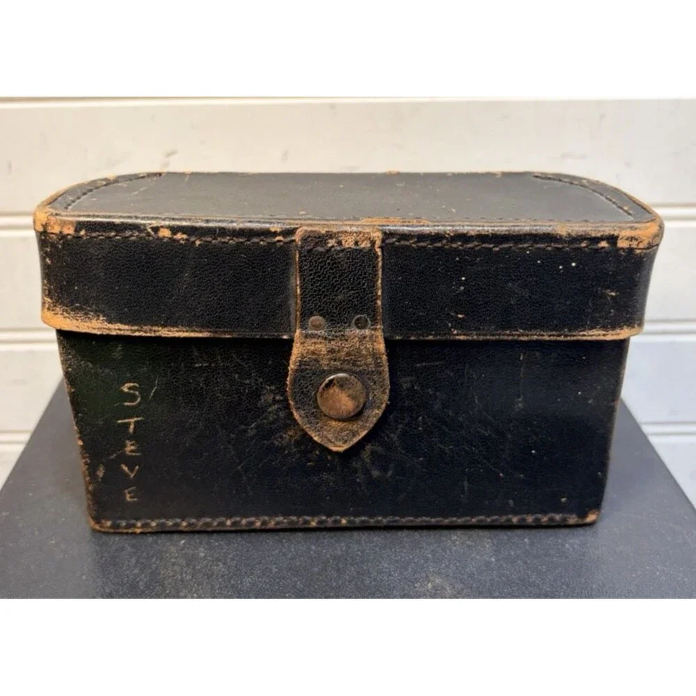 Vintage 1940’s Argus Anistigmat f/4.5 IRC Camera w/ Leather Case